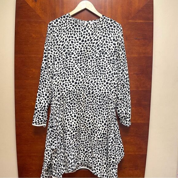 Chloe Silk Leopard Tent Dress 38 - Picture 7 of 16
